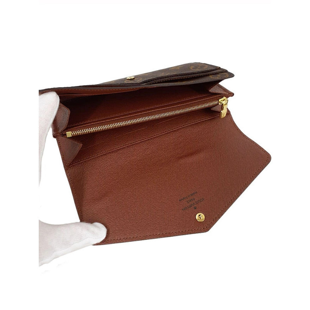 Louis Vuitton Monogram Portefeuille Sarah Bi fold Long Wallet - Picture 3 of 5
